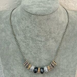 Multi Color Bead Chain Necklace